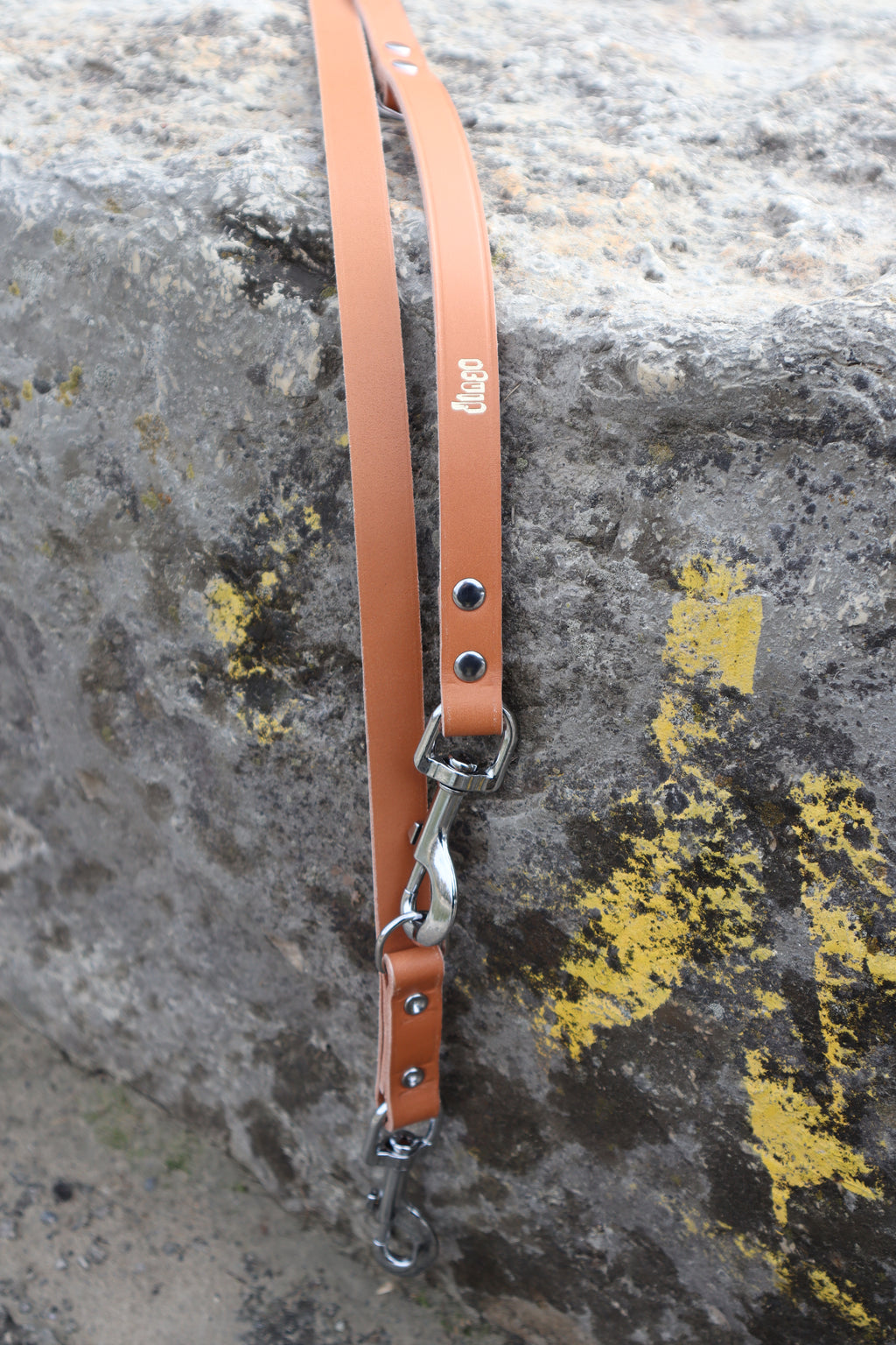 Klassische verstellbare Lederleine – Stil & Funktionalität