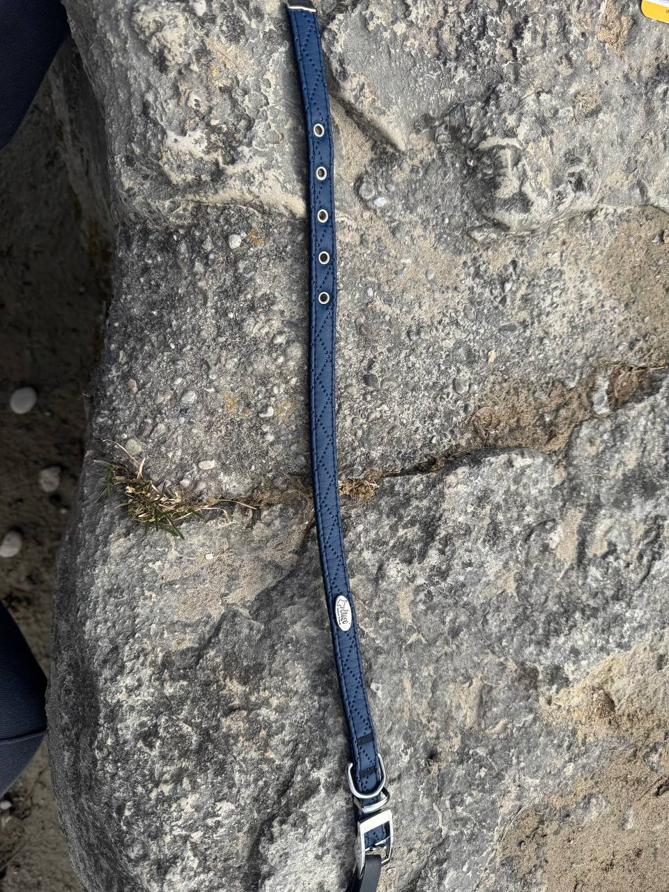 Terra: Halsband aus veganem Leder & Polyamid – Robust & elegant