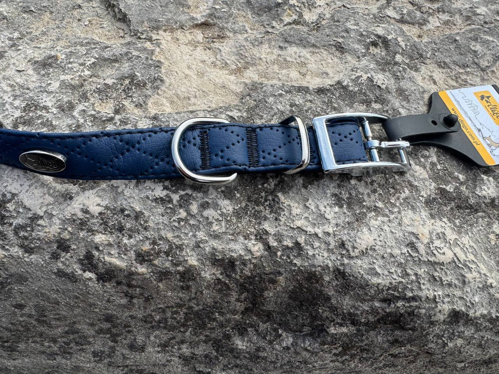 Terra: Halsband aus veganem Leder & Polyamid – Robust & elegant